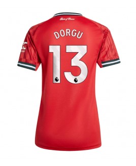 Günstige Manchester United Patrick Dorgu #13 Heimtrikot Damen 2025-26 Kurzarm